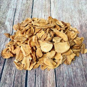 Dehydrated slice garlic